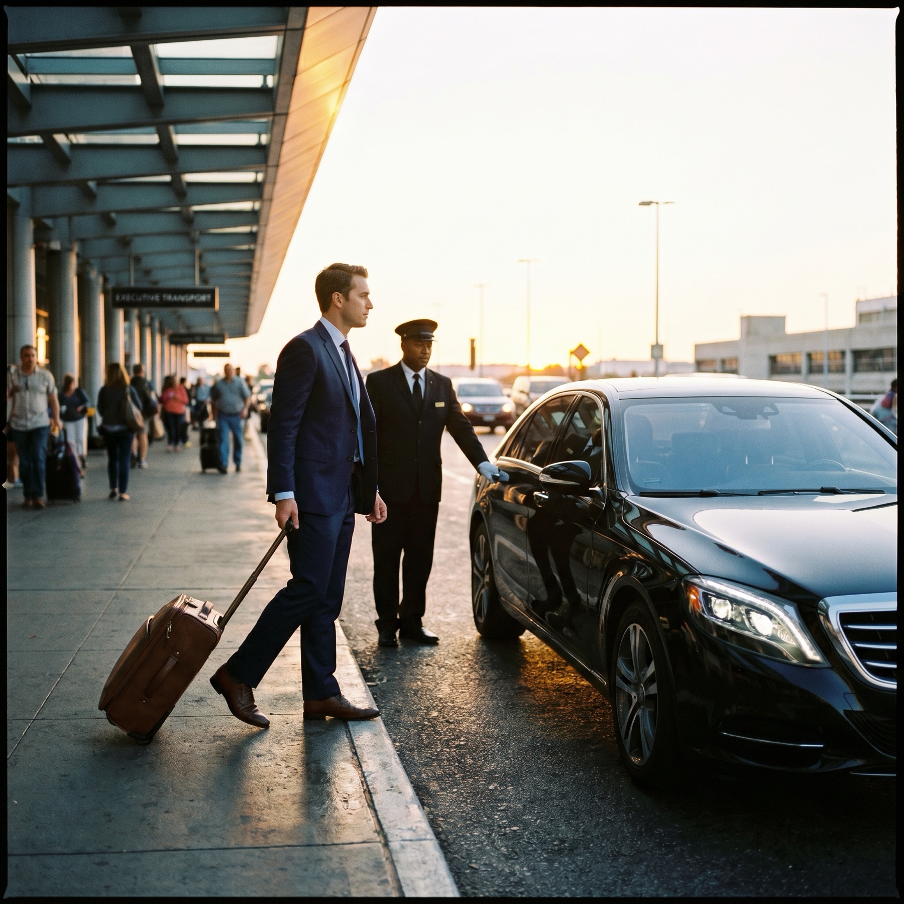 Transfer privado para aeroportos premium